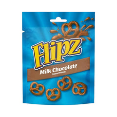 Flipz Milk Chocolate Coated Pretzels 90g