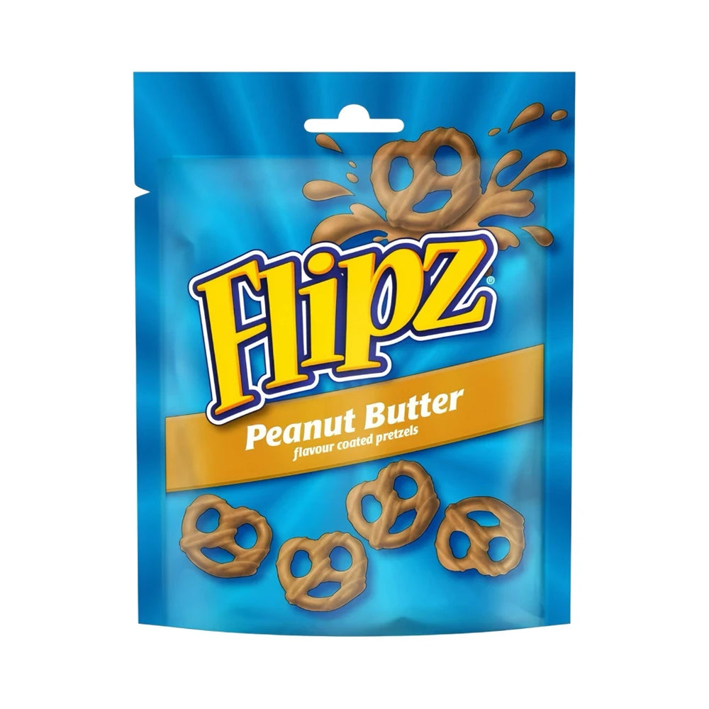 Flipz Peanut Butter Coated Pretzels 90g
