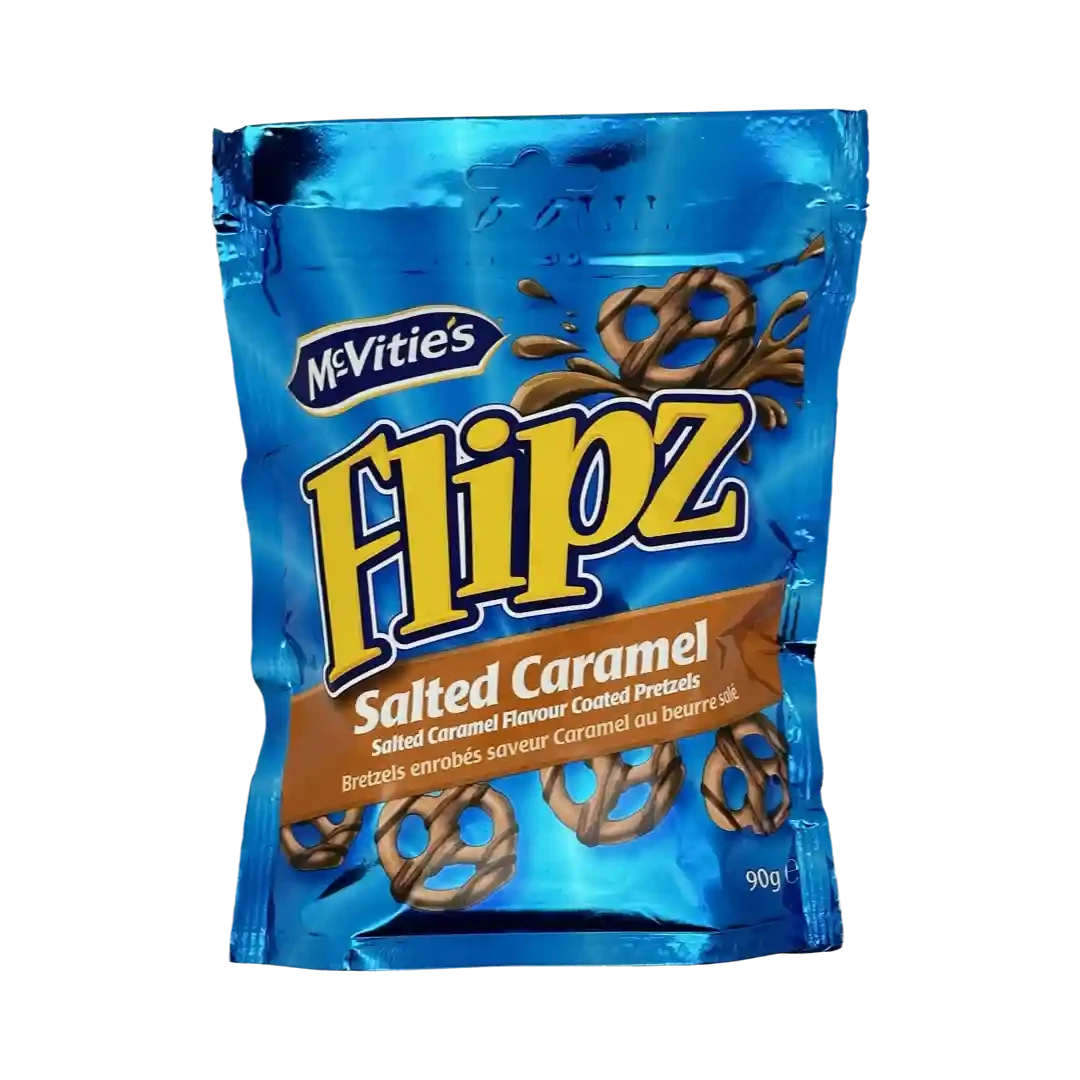 Flipz Salted Caramel Coated Pretzels 90g