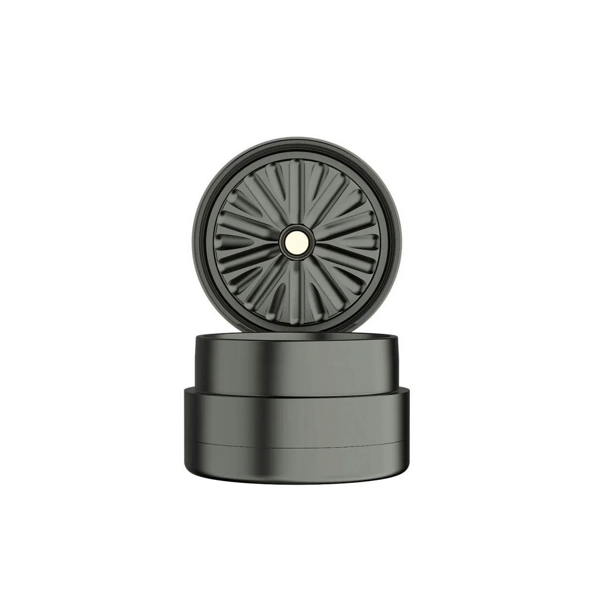 Flower Mill - Next-Gen Standard - 64mm, gunmetal, 3tlg