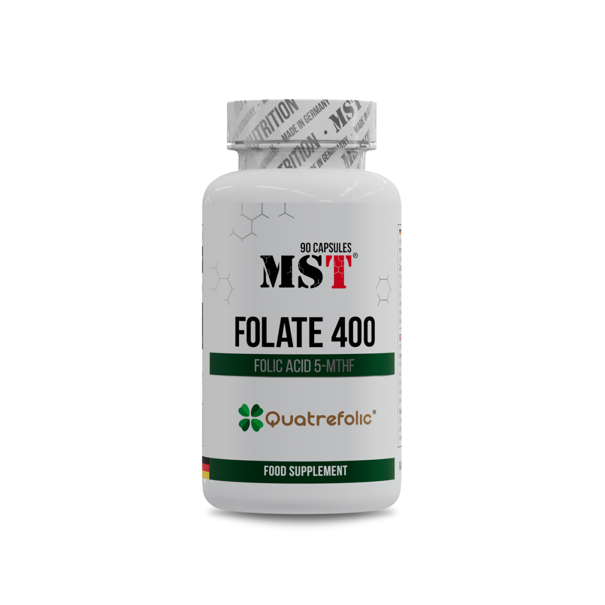 FOLATE 400 Quatrefolic® (folic acid (5-mthf)) 90 Caps
