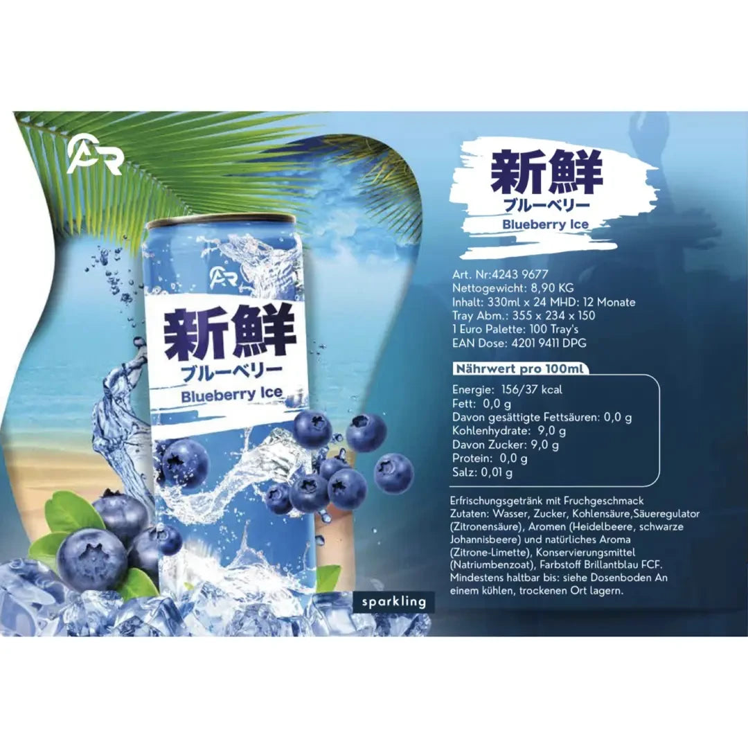 Fresh Blueberry Ice 330ml