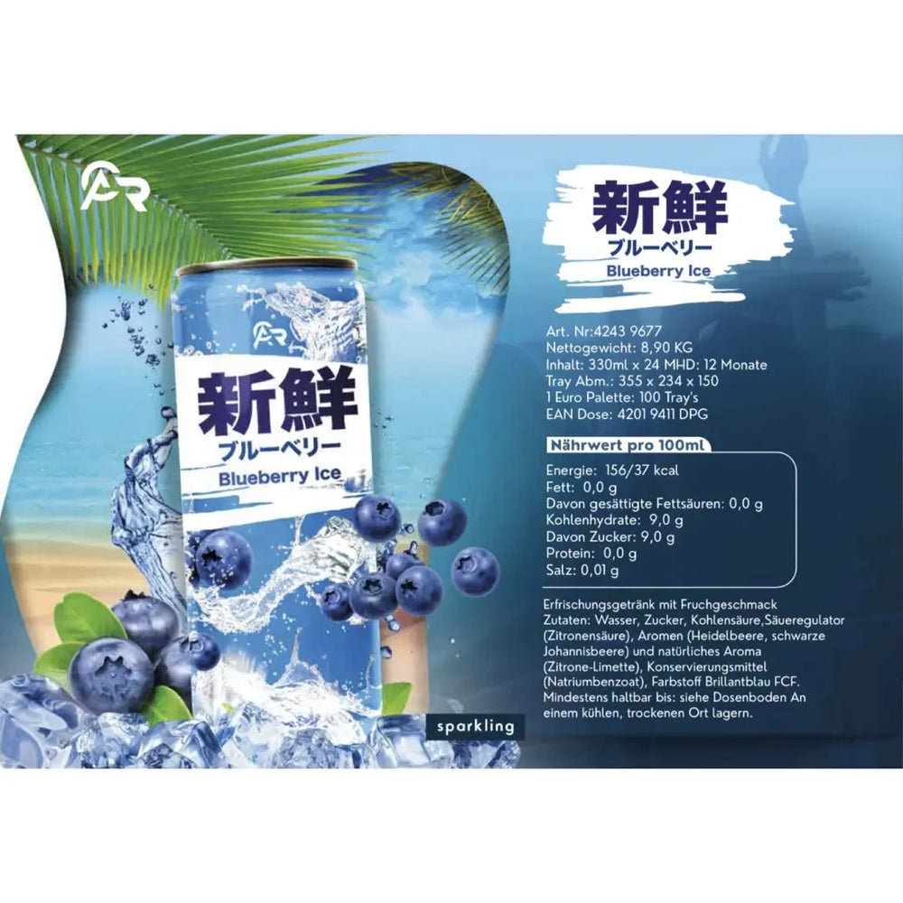 Fresh Blueberry Ice 330ml