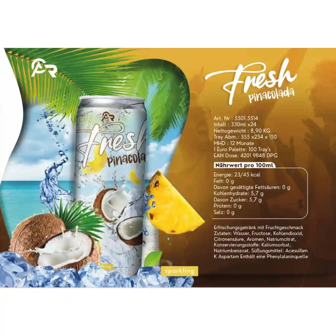 Fresh Pinacolada 330ml DPG