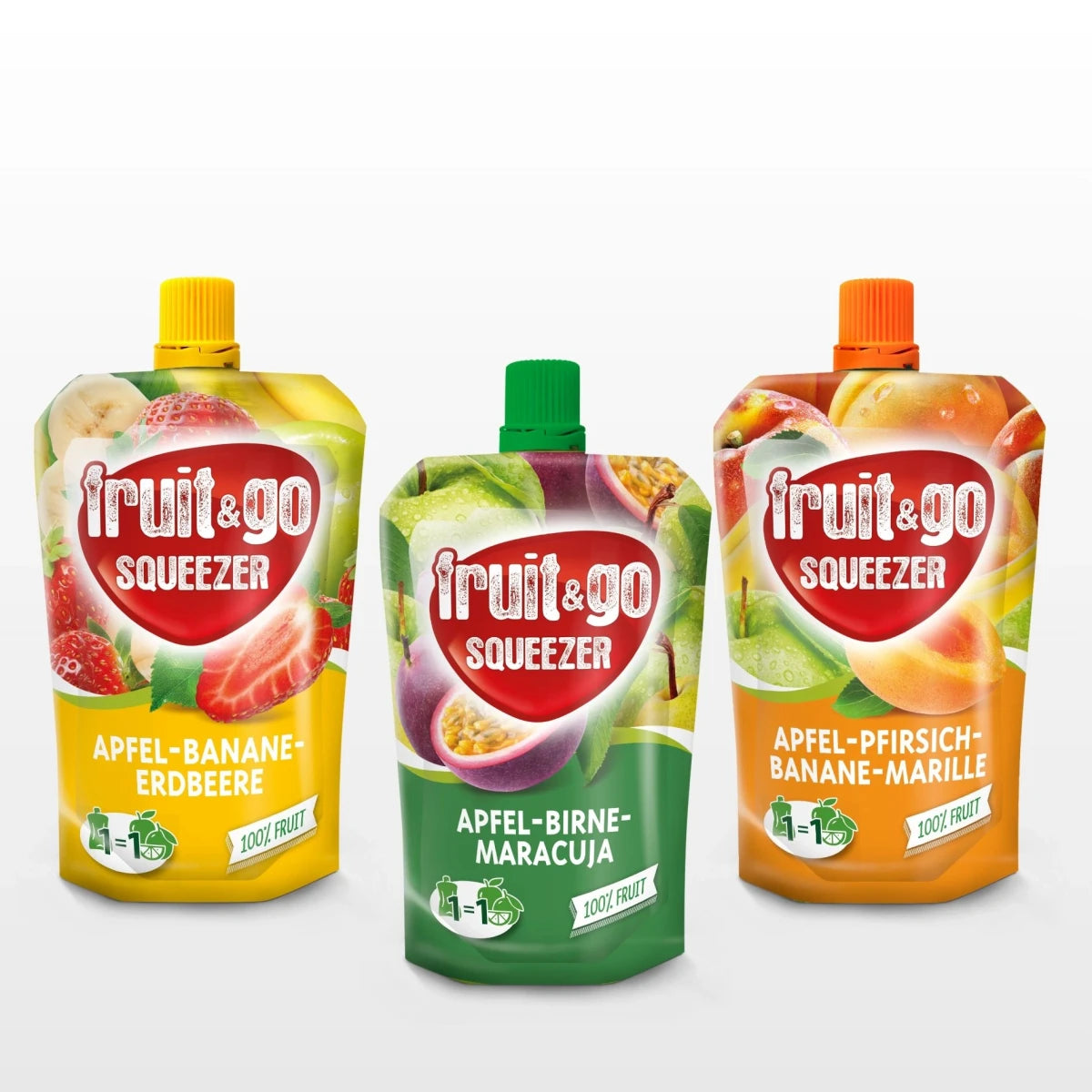 fruit&go Squeezer Classic Mix (3 Sorten)