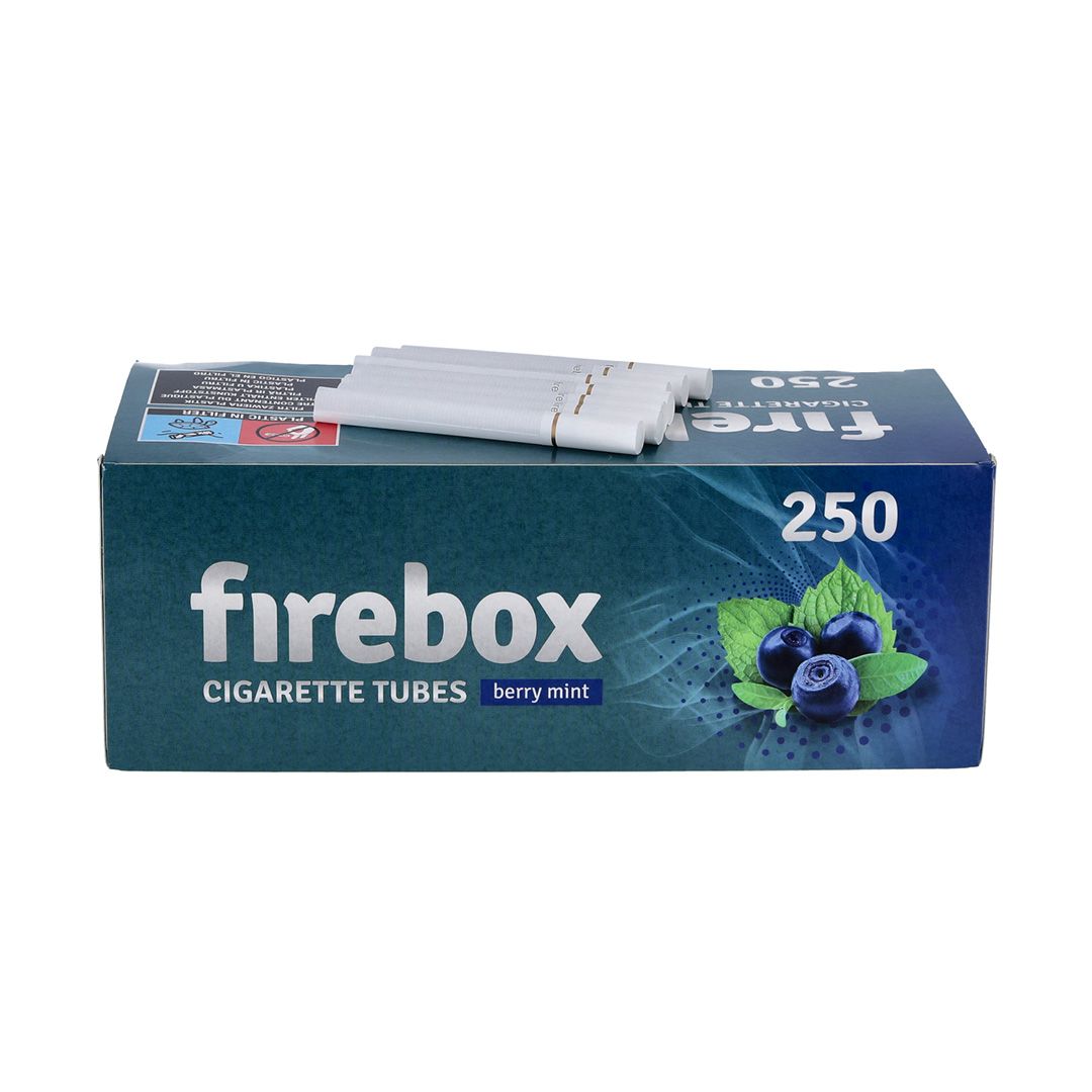 Firebox Berry Mint Zigaretten Filterhülsen 250 Stk.