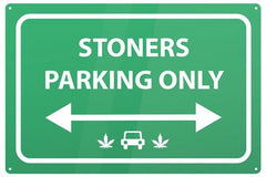 Blechschild Stoner Parking, 30 x 20cm