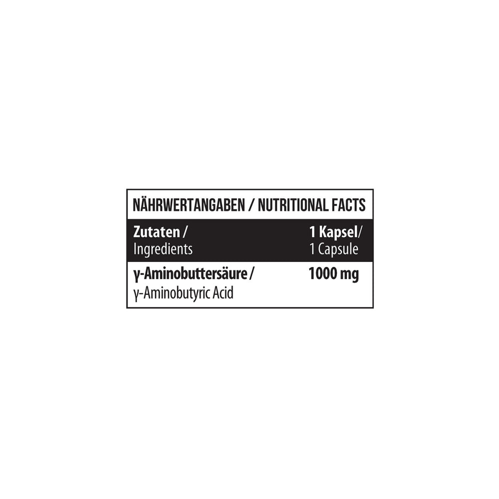 GABA 1000 mg 90 Kapseln