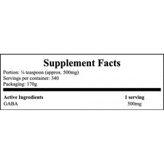 GABA Pure Powder - 170g