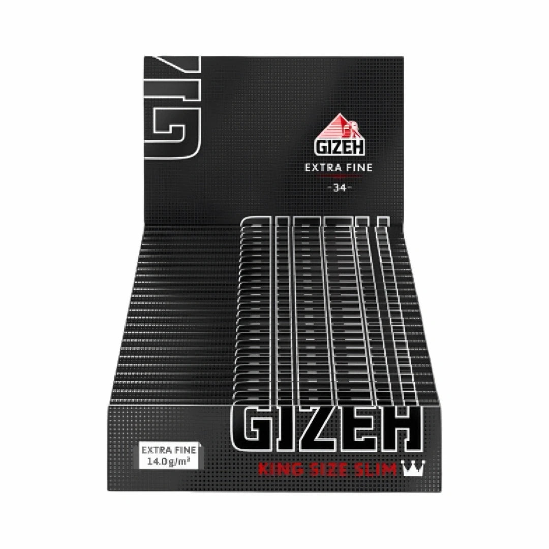 Gizeh Black - King Size Slim Filterpapier