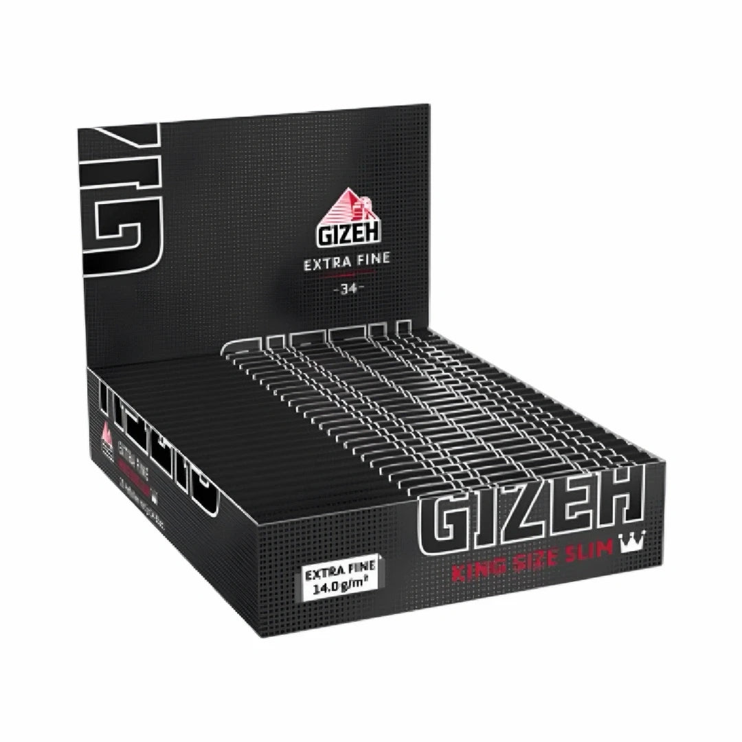 Gizeh Black - King Size Slim Filterpapier