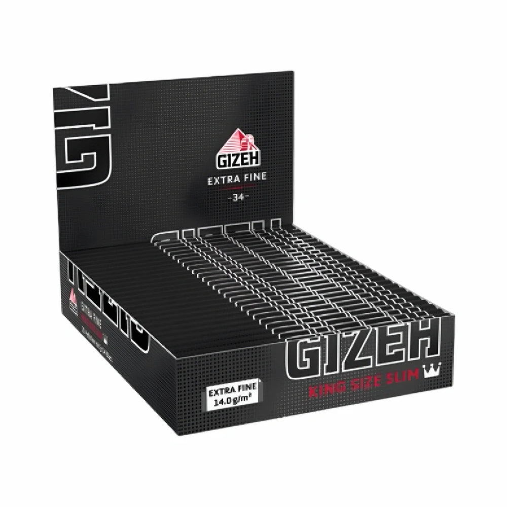 Gizeh Black - King Size Slim Filterpapier