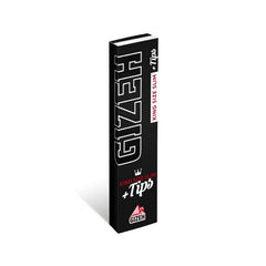 GIZEH - King Size Slim + Tips - Black - Box - 26 Stück