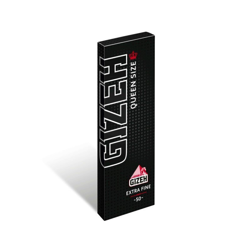 GIZEH - Queen Size - Black - Box - 25 x 50 Stück