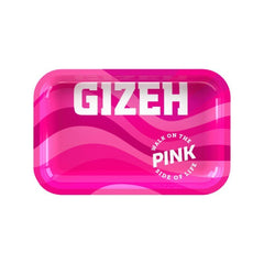 GIZEH - Rolling Tray - 27.5 x 17.5cm - All Pink - Medium