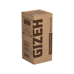 GIZEH - Rolls Slim - Unbleached - 5 Meter - Box - 20 Stück