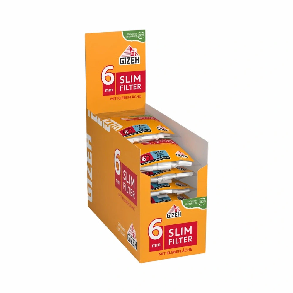 Gizeh Slim Filter Beutel 6mm