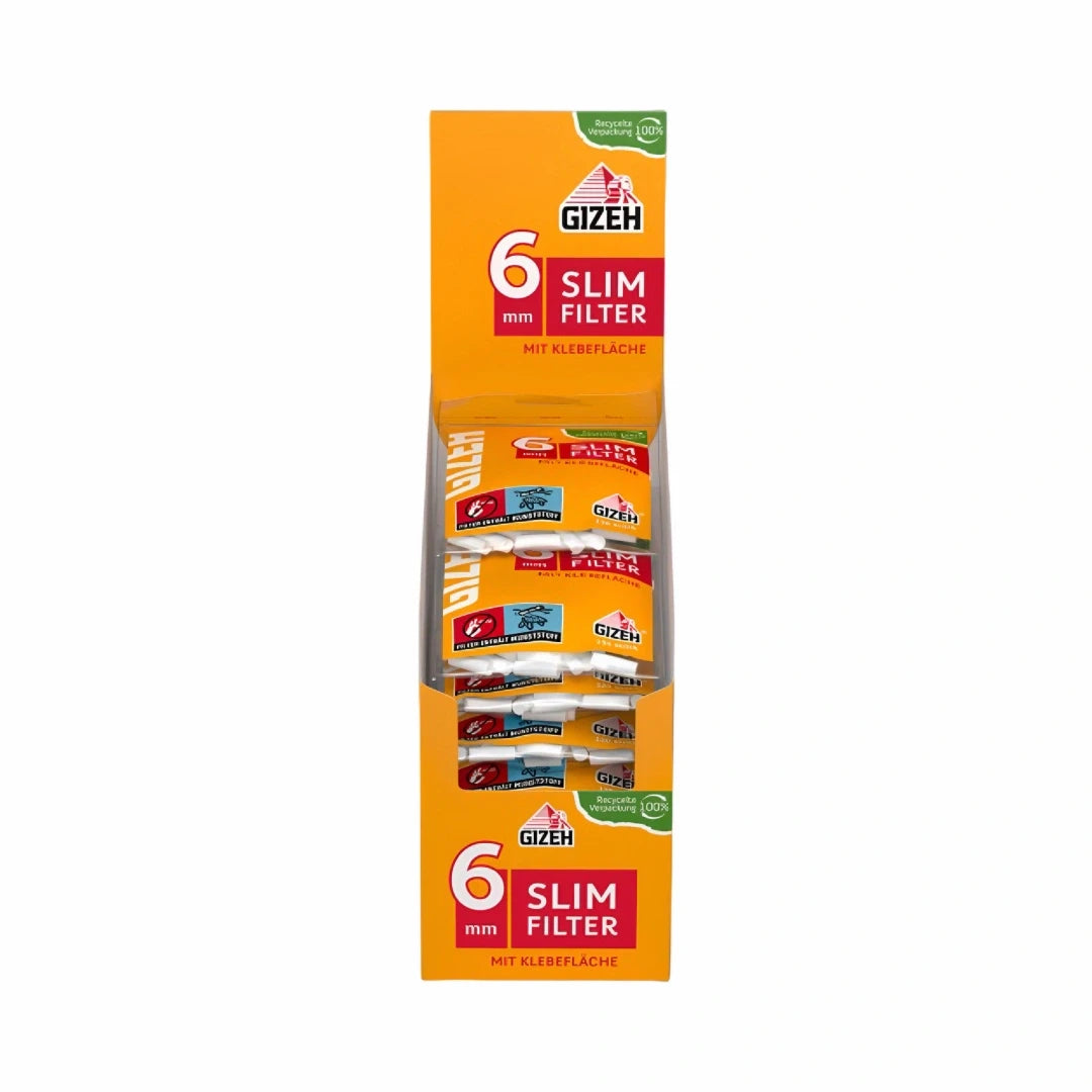 Gizeh Slim Filter Beutel 6mm