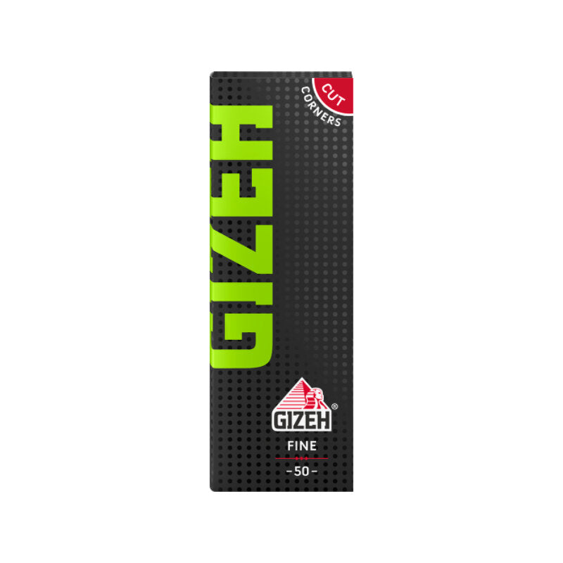 GIZEH - SW Fine - Black - 25 Stück