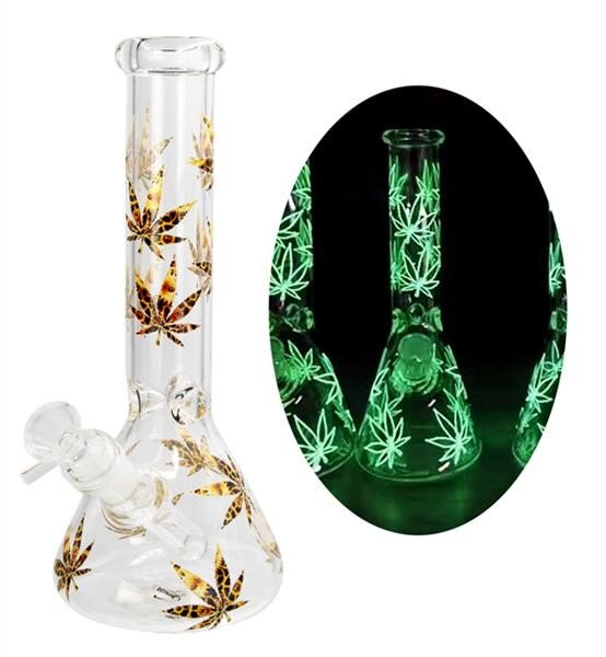 Glas Bong - Fluorescent - Ice Percolator - 26cm