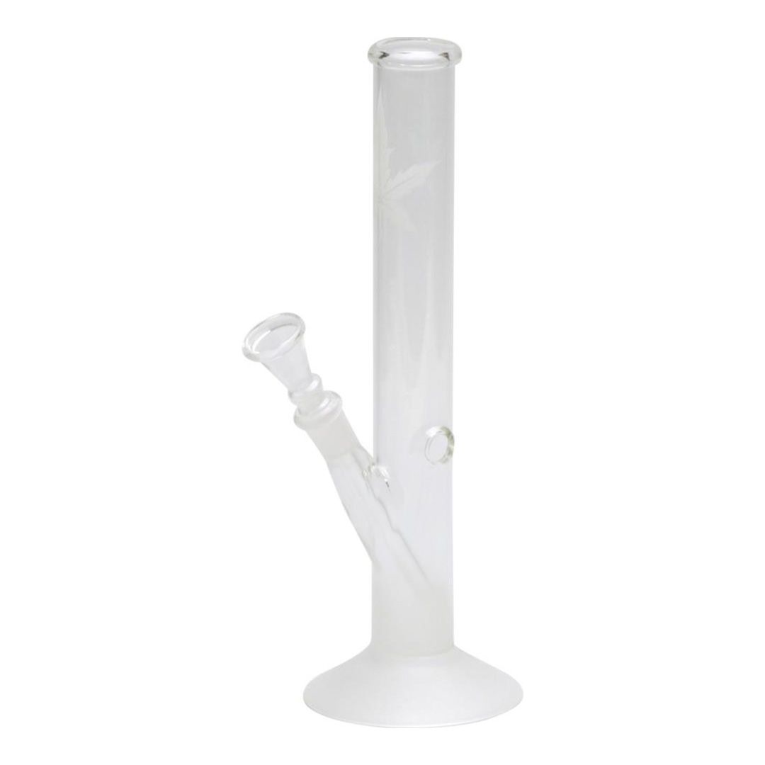 Bong Glas White Leaf, 26cm