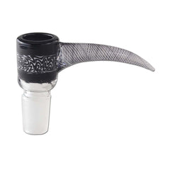 Black Leaf Glaskopf, schwarz, 18.8er 