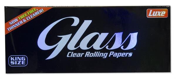 GLASS - Clear Rolling Papers KS - Box - 24 x 40 Stück