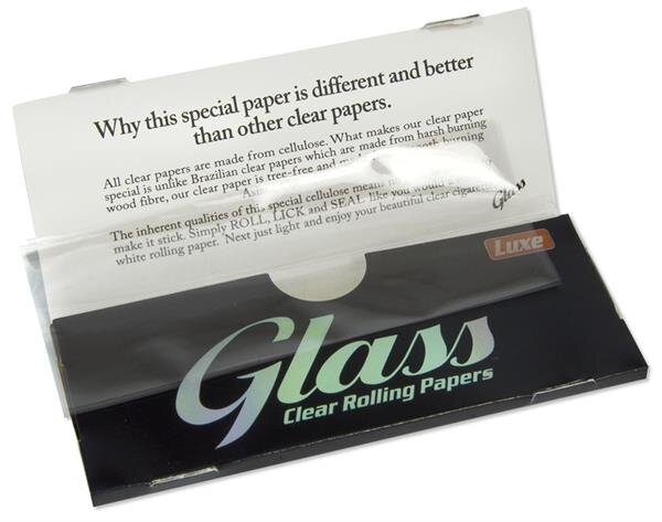GLASS - Clear Rolling Papers KS - Box - 24 x 40 Stück