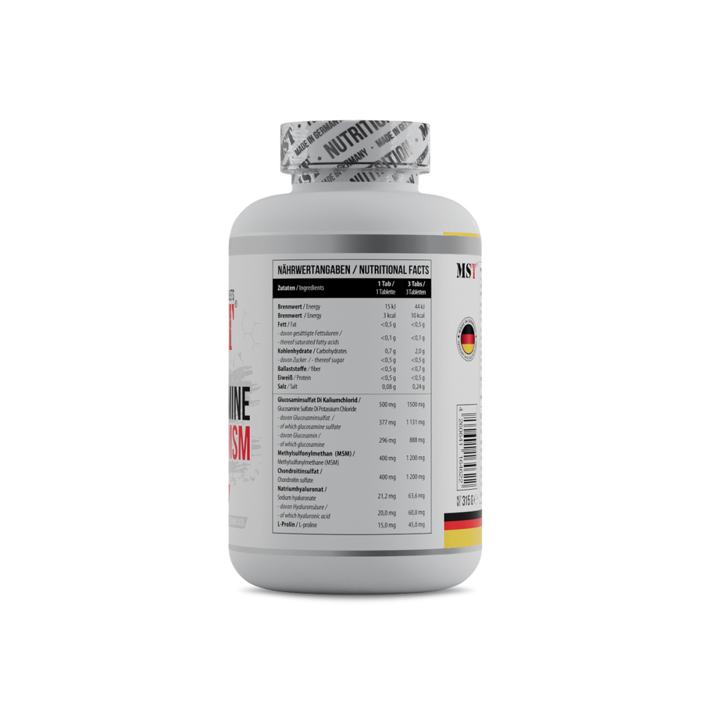 Glucosamin Chondroitin MSM + Hyaluron 180 Tabletten