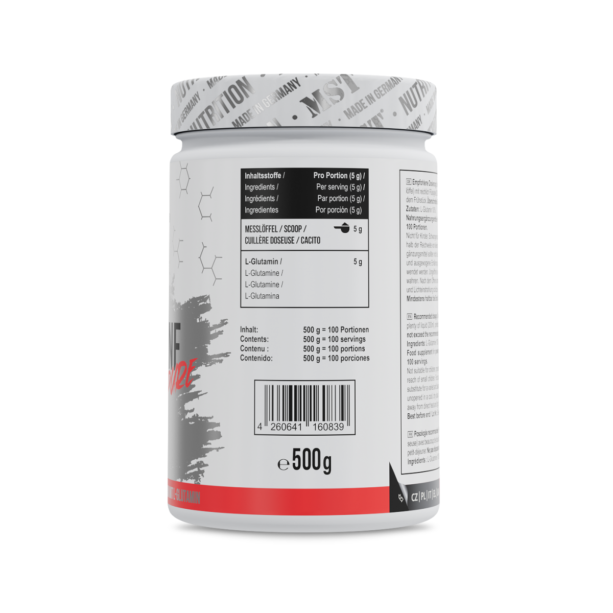 Glutamine 500 g