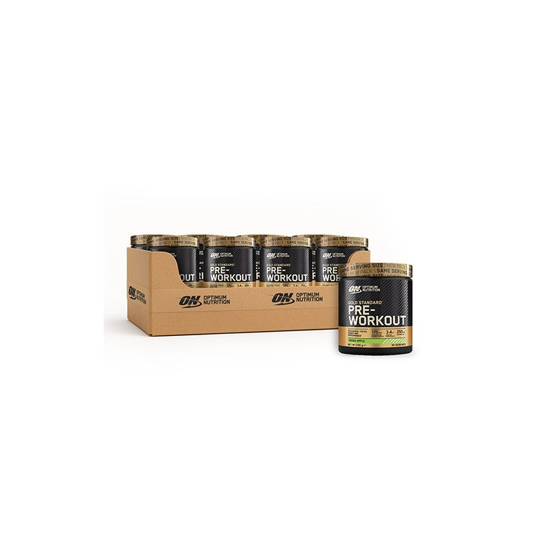 Gold Standard Pre Workout - 330g - Green Apple x6