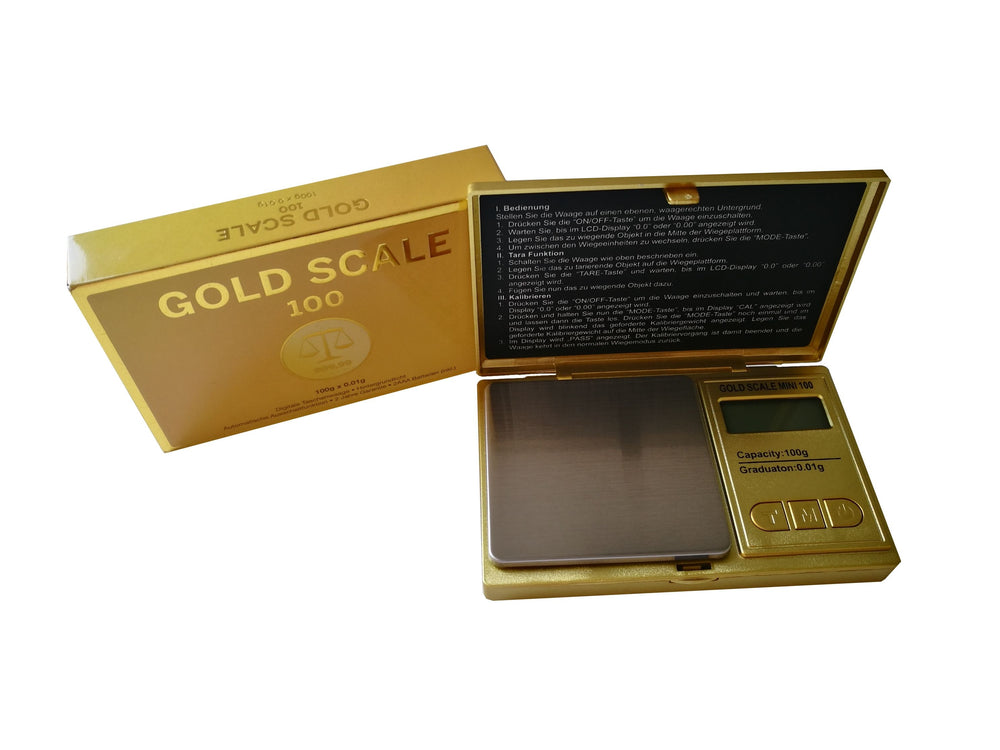 Gold Scale 100 x 0.01 gr.