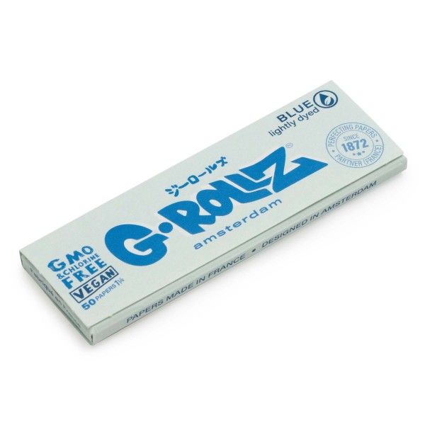 G-Rollz Lightly Dyed Blue Papers 1 1/4 (50er)