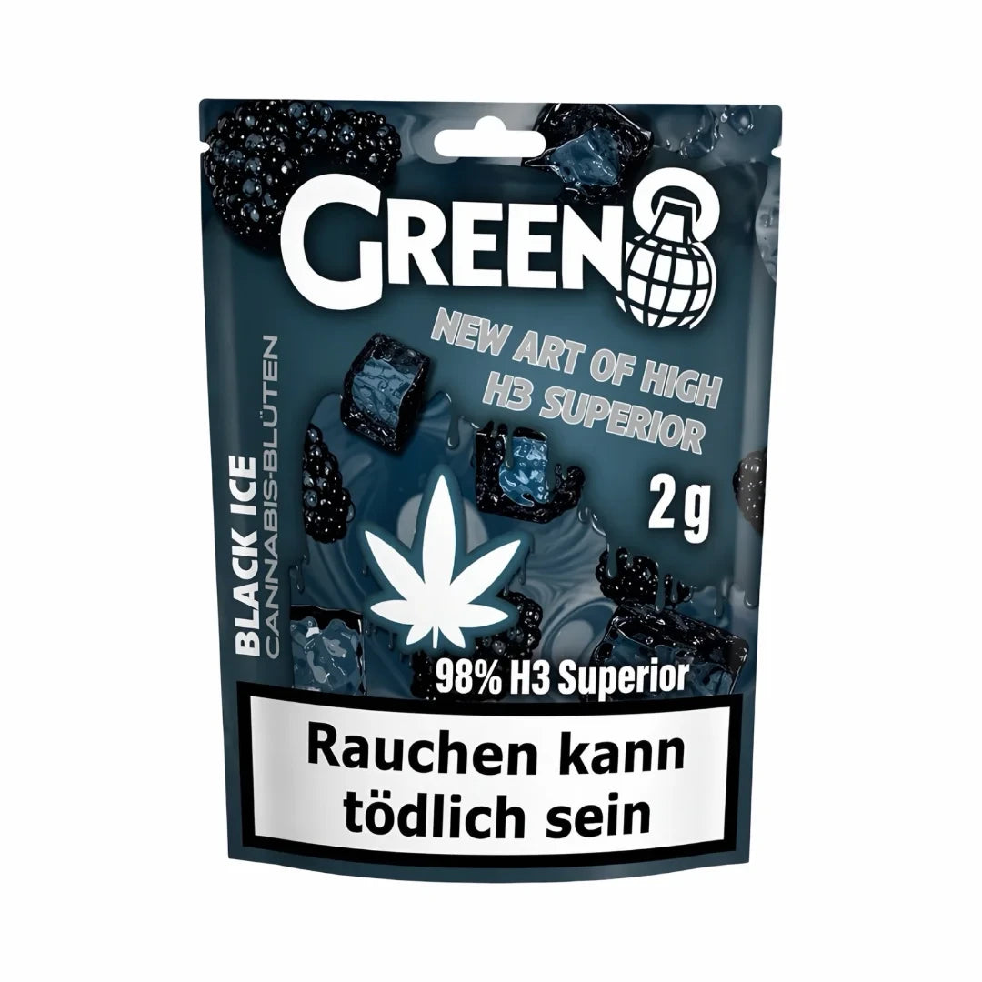 Green8 Superior Blüte - Black Ice 2g