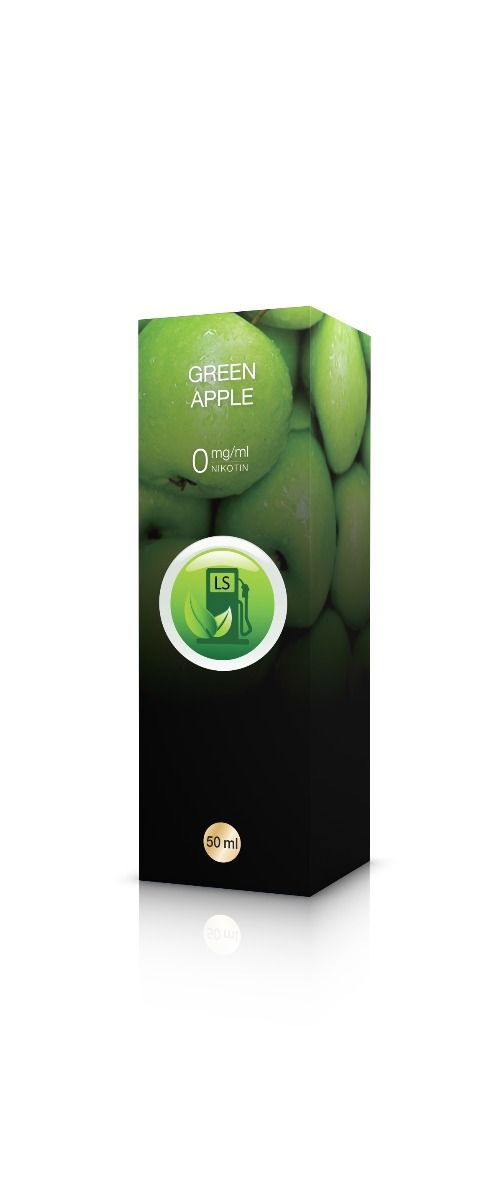 Liquid Station Green Apple 50ml Shortfill