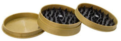 Grinder Plastic - Soft Touch - 50mm - 3 Layers - Display - 24 Stück