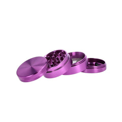 Aluminium Grinder Lila, 45mm, 4tlg.