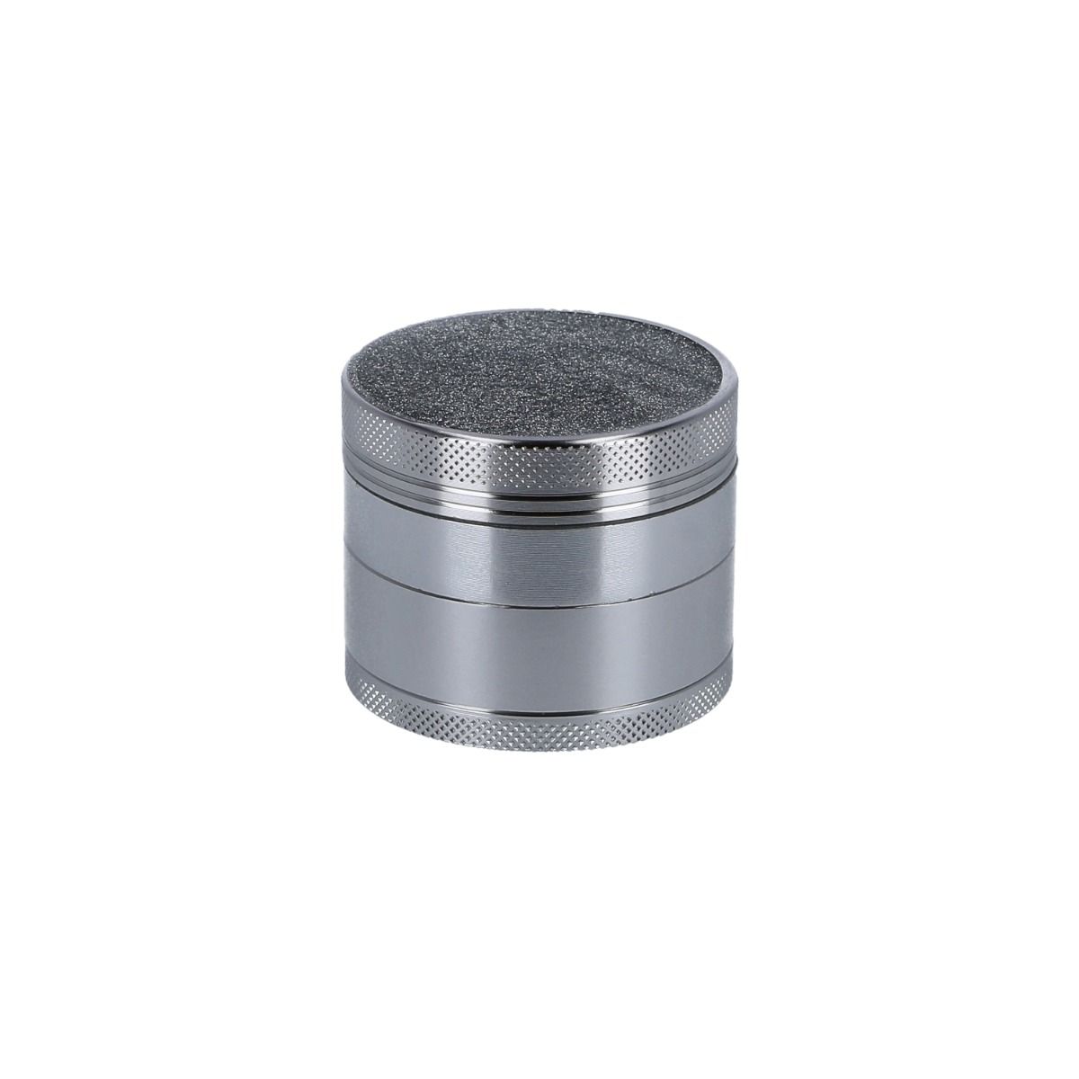 Grinder Aluminium Shiny Top, silber, 4tlg.