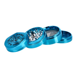 Grinder Aluminium Don't Panic, Türkise, 4tlg.