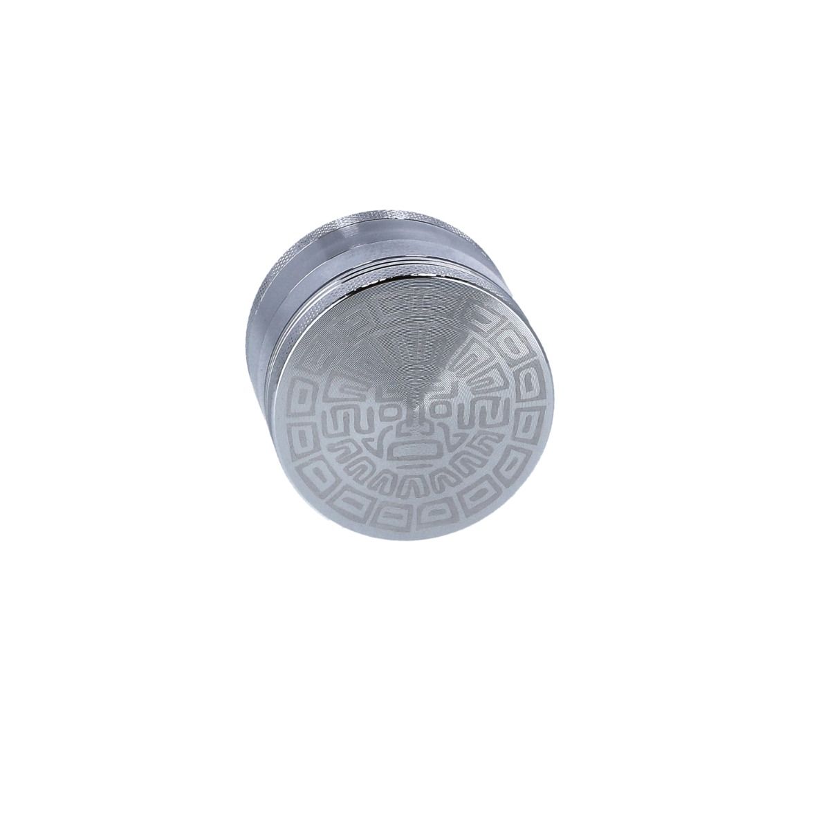Ohia GrinderAluminium Classic Maya, silber, 4tlg.