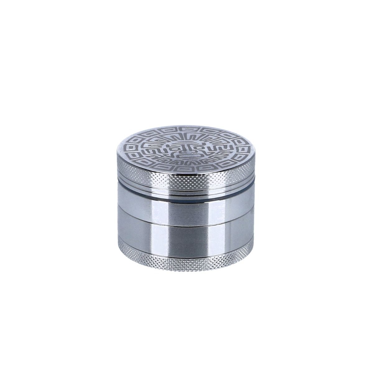 Ohia GrinderAluminium Classic Maya, silber, 4tlg.