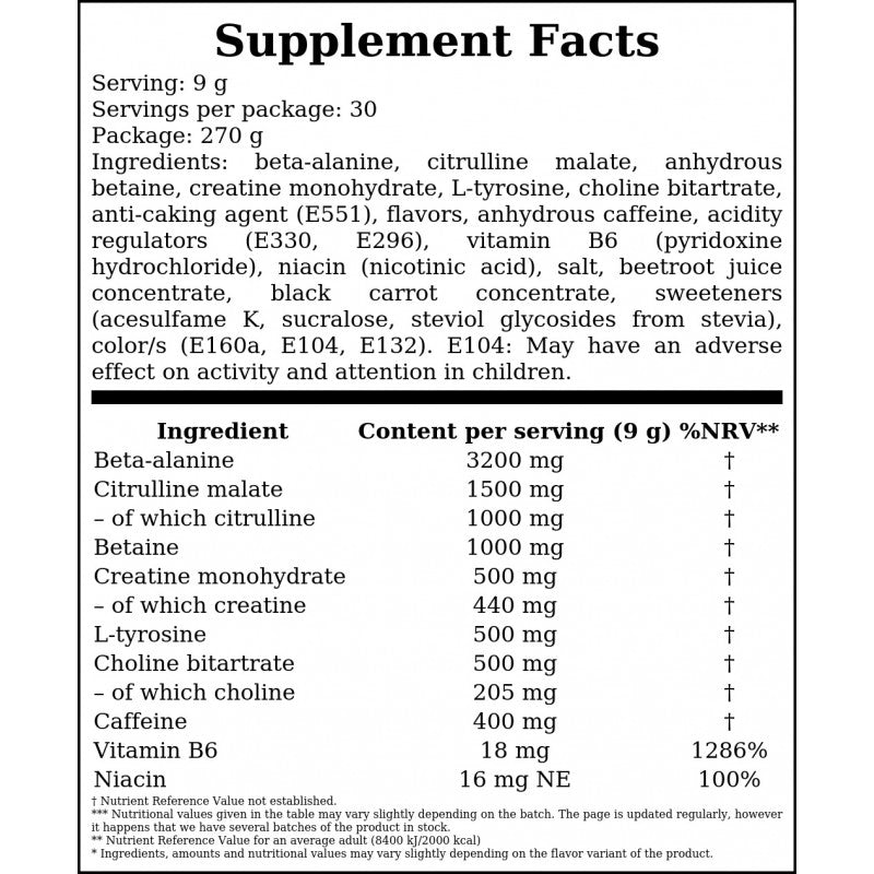 Guarilla Energy - 270g - Orange Mango