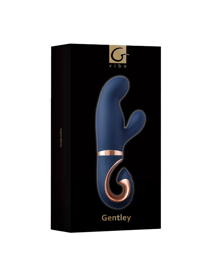 Gvibe – Gentley – Rabbit-Vibrator – Blau und Gold