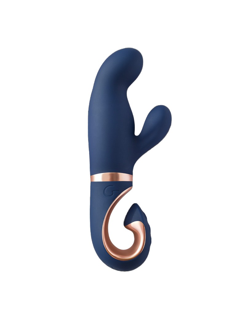Gvibe – Gentley – Rabbit-Vibrator – Blau und Gold