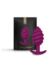 2: Gvibe - Gplug Twist 2 - Analplug - Violett