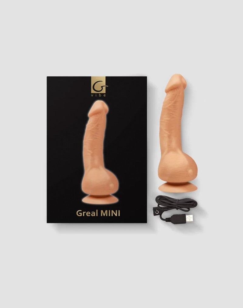 Gvibe - Greal Mini - Vibrierender Dildo - Nude
