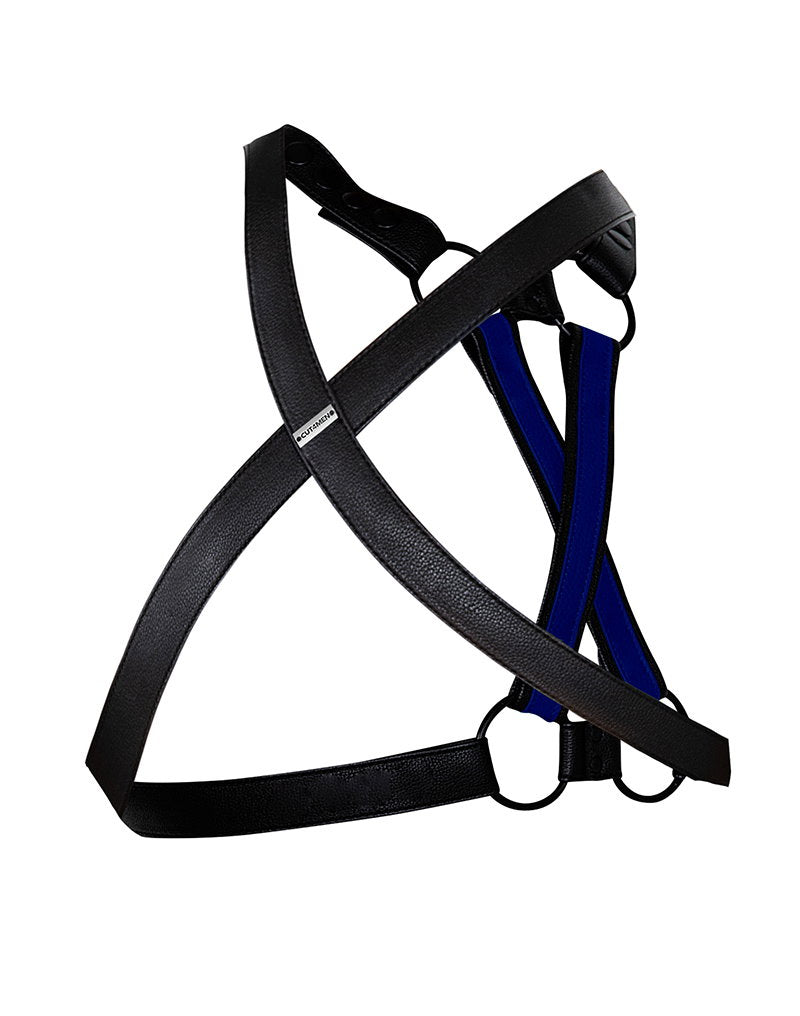 11: H4RNESS by C4M - 4WAY Gurtzeug - Strahlend Blau