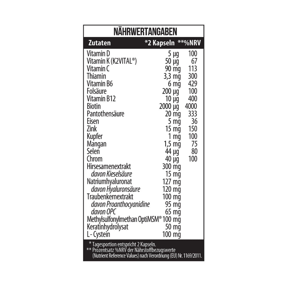 Hair Advanced Formula 60 Kapseln