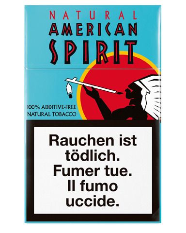 American Spirit Zigaretten Regular (blau)