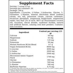 Hardcore BCAA - 390g - Mango